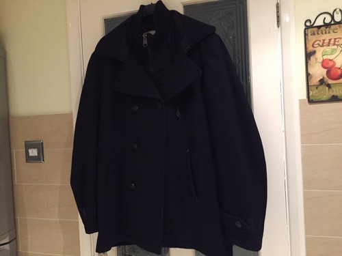 Gents large size black coat - size, by