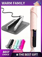 Premium Heat Resistant Silicone Mat/Pouch for Hair Straighteners & Curling Irons