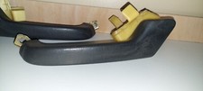 Mercedes 190E 2.3-16 16v rear Door Handles BLACK VGC A2018100451 A2018100351