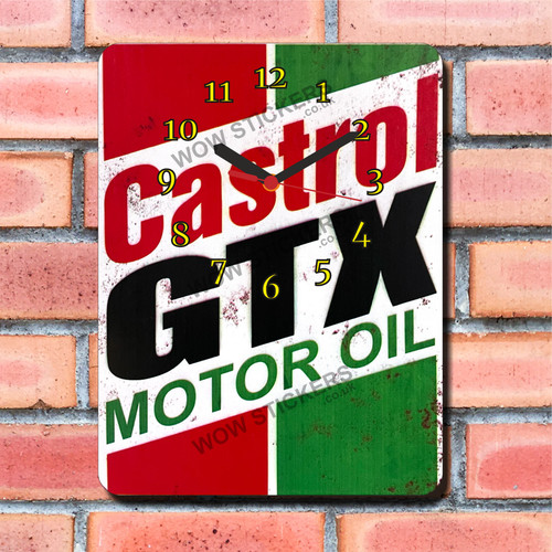 Castrol gtx oil design wall - gtx,