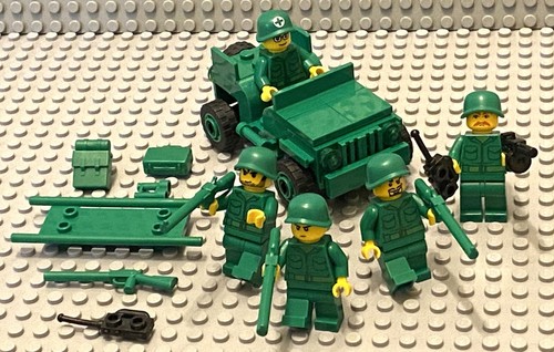 Lego minifigures army men - minifigures,