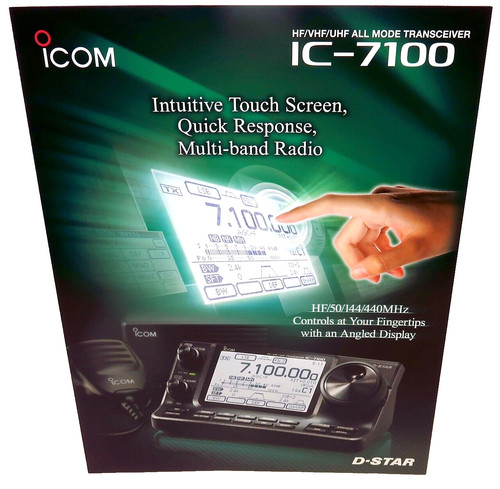 Icom 7100 transceiver 4 - icom, ic-7100