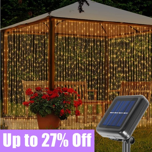 Solar powered 300 led - solar,
