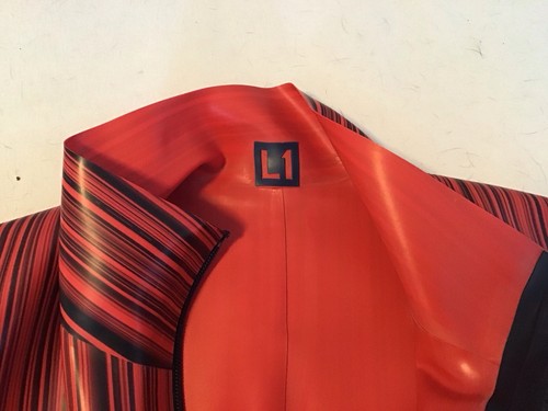 Latex catsuit chlorinated - latex,