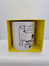 Brainbox Candy Ceramic Mug David Shrigley Funny Design Rude Humour New Boxed