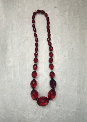 Antique art deco cherry amber - antique,
