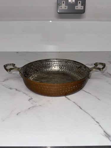 Antique hammered copper - hammered,