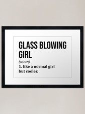 Glass Blowing Girl Definition