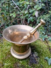 Antique brass pestle - antique,