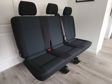 VW Transporter T5 T5.1 T6.1 T6 'Simora' *ISOFIX* Rear Kombi Bench Triple Seat