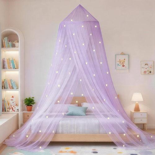 Eimilaly stars bed canopy - canopy, glow