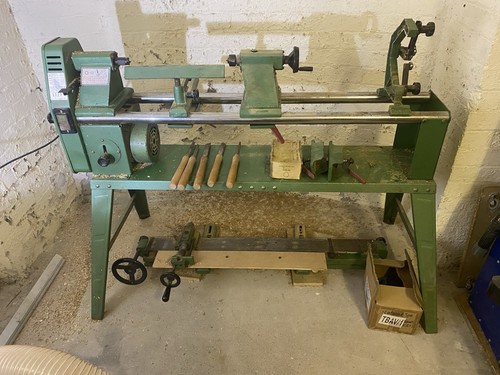 Multico wood turning lathe - wood,