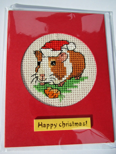 Completed mini christmas - christmas, cross