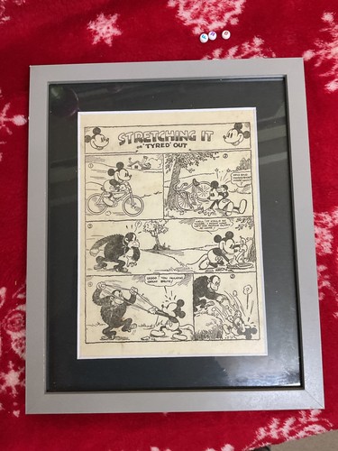 Rare framed art print walt - ,