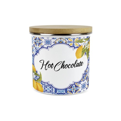 Amalfi hot chocolate canister - chocolate,