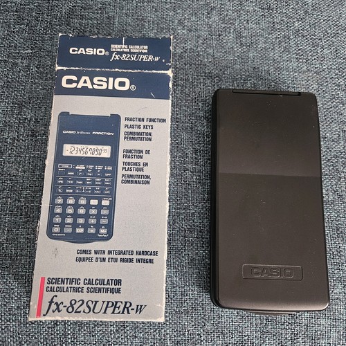 Vintage casio super - casio, fx-82