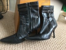 Karen Millen Black Ankle boots