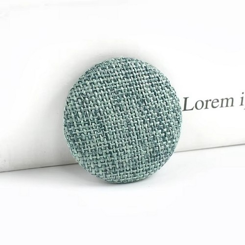 30pcs metal linen covered - metal,