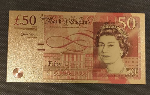 24k gold plated - gold, £50