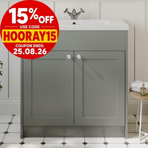 800mm traditional bathroom - 800mm,