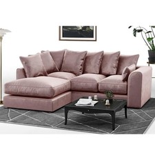 PLUSH VELVET L-SHAPED CORNERS