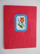 Handmade Greeting Card Cross