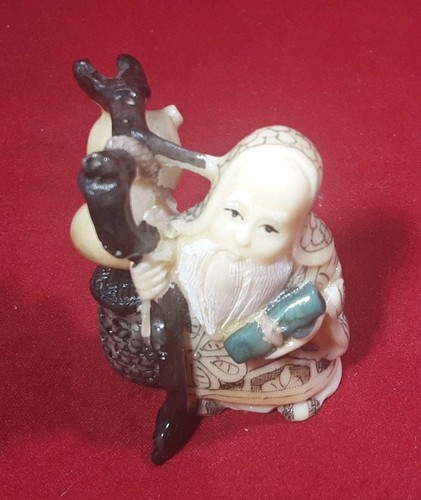 Vintage japanese netsuke - vintage,
