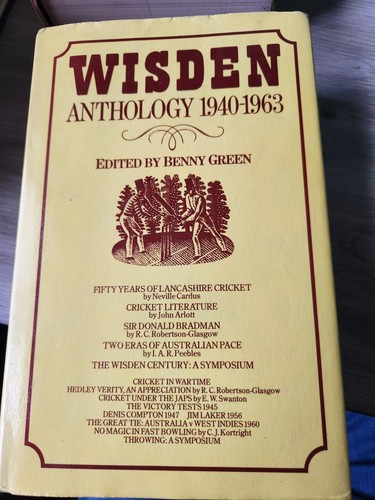 Wisden anthology 1940 - wisden, 1940-1963