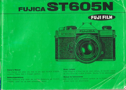 Vintage fujica st605n camera - fujica,
