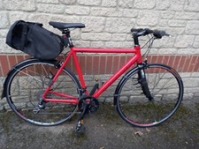 Hybrid bicycle, Flat bar , Alloy. Shimano 105, 3x10 gears, Size 51 cms.