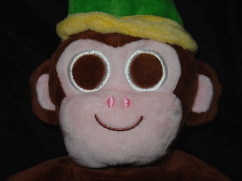 Cadbury brown monkey with - cadbury,