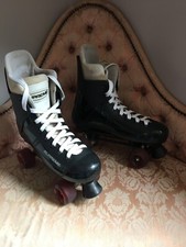 Supreme Turbo 33 Classic Black Roller Skates inc Wheels Adult size UK 11 EU 46