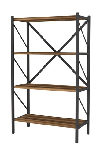 Homehq tier bookcase open - 4-tier,