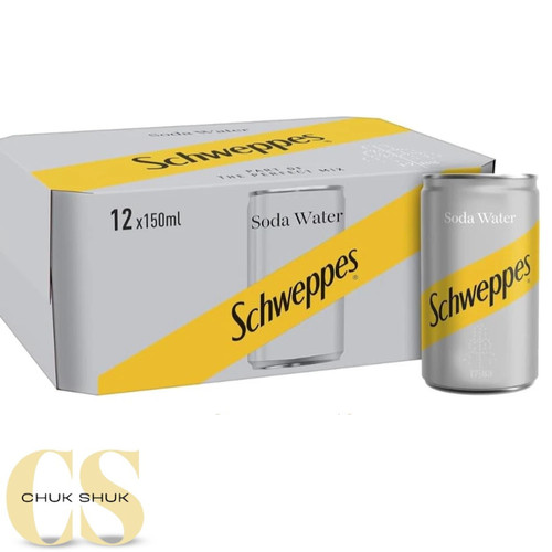 Schweppes soda water sparkling - soda,