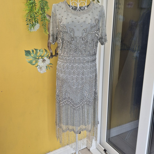 Joanna hope grey beaded sequin - joanna,