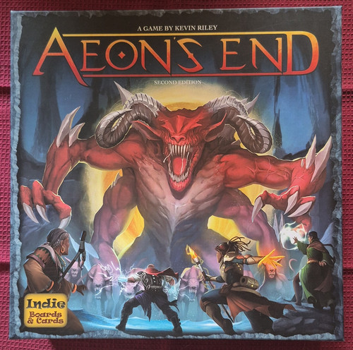 Aeon end board game - board, second