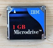 IBM 1GB Microdrive Model DSCM-11000 CF+ Type II (Formatted)