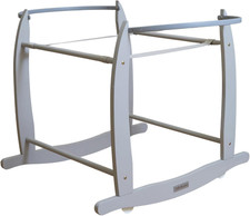 Deluxe Grey Moses Basket