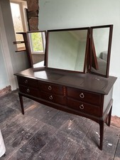 Teak Mahogany Vanity Table. Solid Wood, Excellent Condition