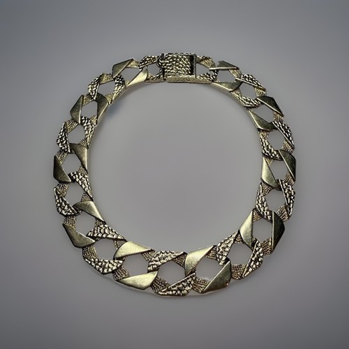 9ct gold 375 vintage curb - 9ct,
