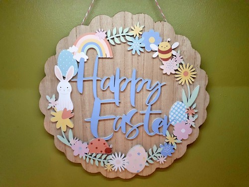 New happy easter rabbit bunny - easter,