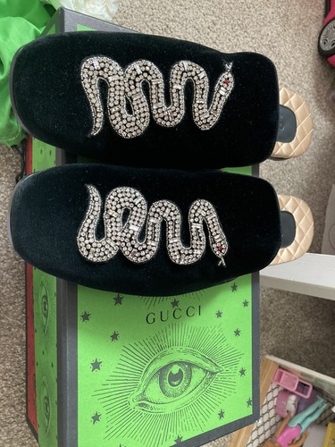 Mens gucci velvet slipper - mens,