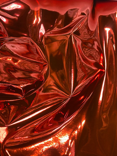 Red chrome mirror glossy - red,