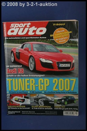 Sports car audi r8 mini - 7/07,