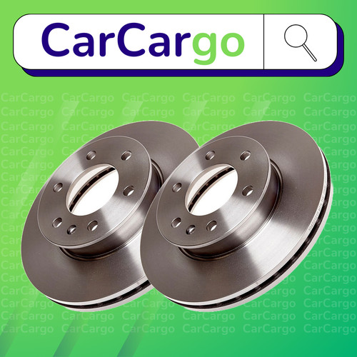 Vented front brake discs - vented,