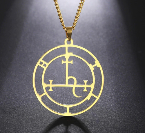 Large golden lilith sigil - golden,