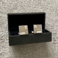 M&S Cufflinks Boxed Diamanté