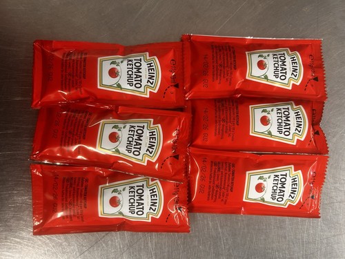 Heinz ketchup sachets - heinz,