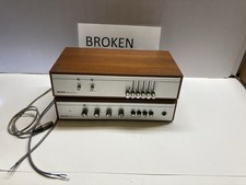 1970 Bush Arena model A220 Stereo Amplifier Vintage Danish Hifi And Radio T224