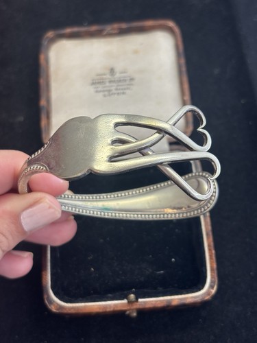 Vintage silver plated fork - vintage,